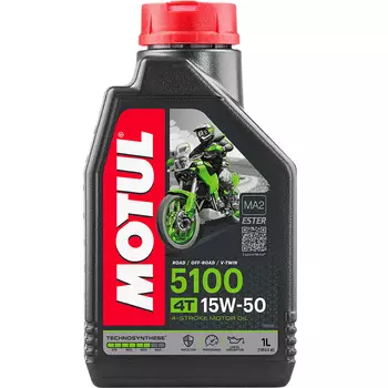 Масло 4-х тактное Motul 5100 4T 15W50 1л