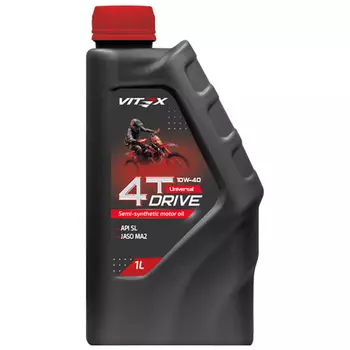 Масло 4-х тактное Vitex Drive Universal 4T 10W-40 1л