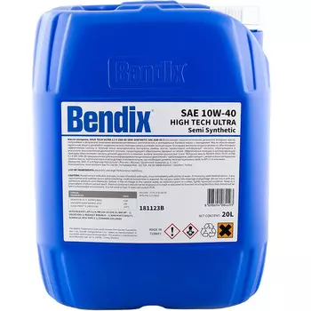 Масло моторное Bendix High Tech Ultra Truck 10W-40 20л