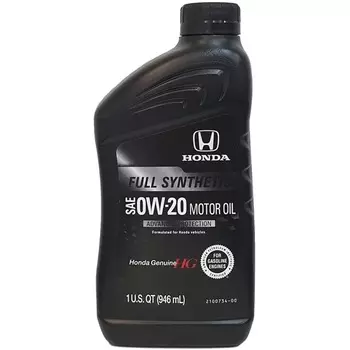Масло моторное Honda Full Synthetic 0W-20 0,946л