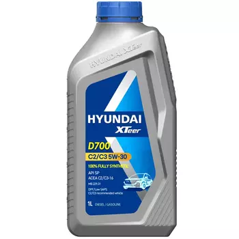 Масло моторное Hyundai XTeer D700 (Diesel Ultra) 5W-30 1л