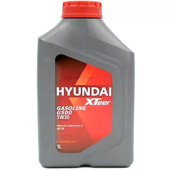 Масло моторное Hyundai Xteer Gasoline G500 5W-30 SL 1л