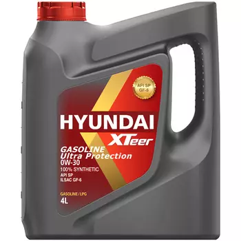 Масло моторное Hyundai Xteer Gasoline Ultra Protection 0W-30 4л