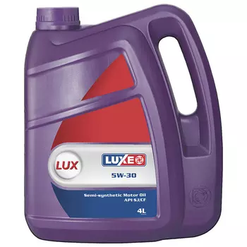Масло моторное Luxe 5W-30 4л