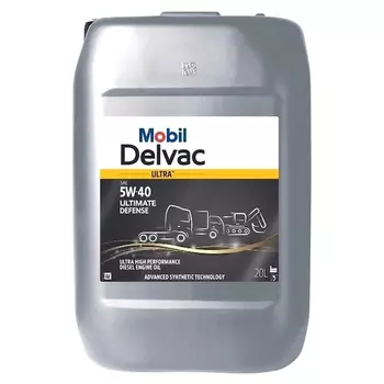 Масло моторное Mobil Delvac Ultra Ultimate Defense 5W-40 20л