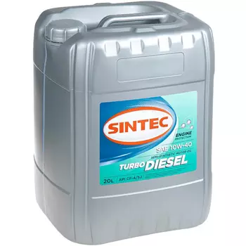 Масло моторное Sintec Turbo Diesel 10W-40 20л