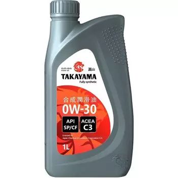 Масло моторное Takayama Adaptec SP/CF 0W-30 1л