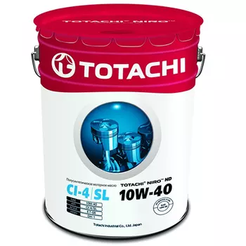 Масло моторное Totachi Niro HD Semi-Synthetic CI-4/SL 10W-40 19л (art.4589904921667)