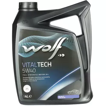 Масло моторное WOLF VITALTECH 5W-40 4л
