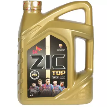 Масло моторное Zic Top 0W-20 4л