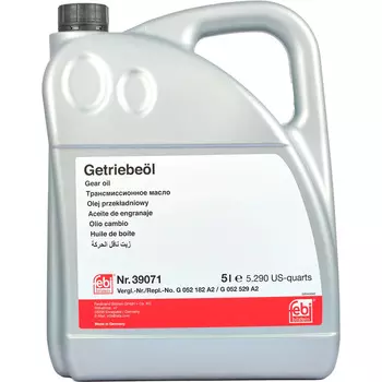 Масло трансмиссионное Febi DSG Gearbox Oil 5л (art.39071)