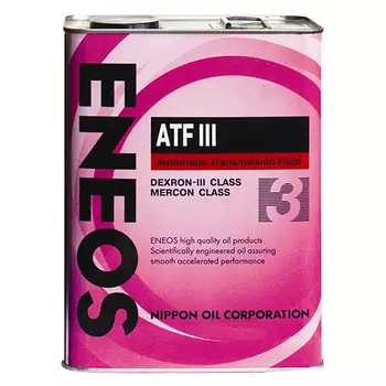 Масло трансмиссионное Eneos ATF DEXRON-III 4л