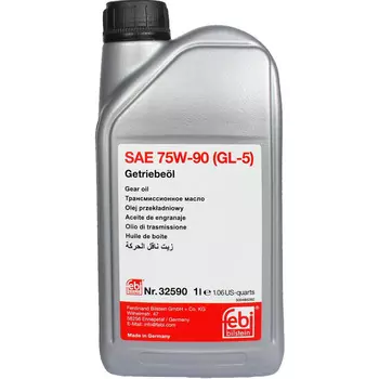 Масло трансмиссионное Getriebeoil 75W-90 1л