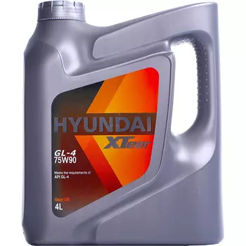 Масло трансмиссионное Hyundai Xteer Gear oil-4 75w90 4л
