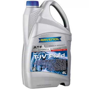 Масло трансмиссионное Ravenol ATF T-IV Fluid 4л