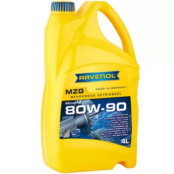 Масло трансмиссионное Ravenol Getriebeoel MZG 80W90 4л