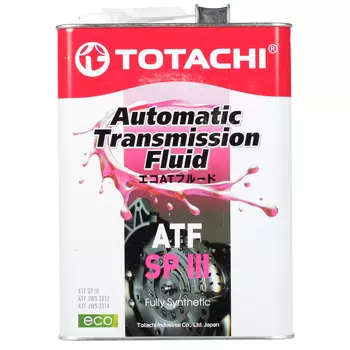 Масло трансмиссионное Totachi ATF SPIII 4л