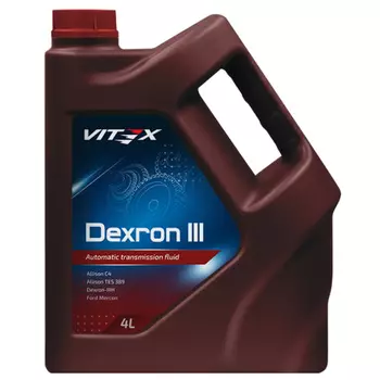 Масло трансмиссионное Vitex Dexron III 4л