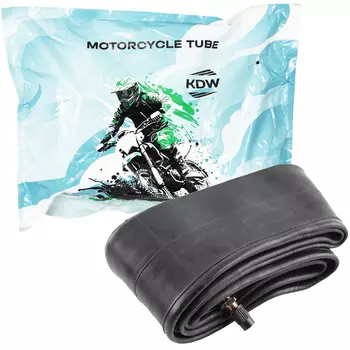Мотокамера KDW (Gummy) 100/100*110/100*120/80-18 TR4 4мм (Каучук)