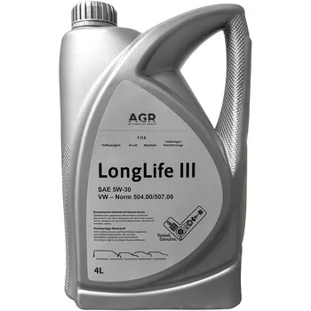 Моторное масло AGR Longlife III 5W-30, 4 л