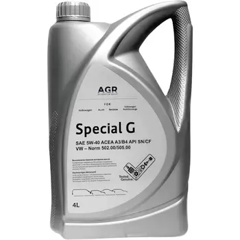 Моторное масло AGR SPECIAL G 5W-40
