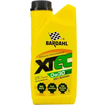 Моторное масло BARDAHL XTEC 0W-30, 1 л