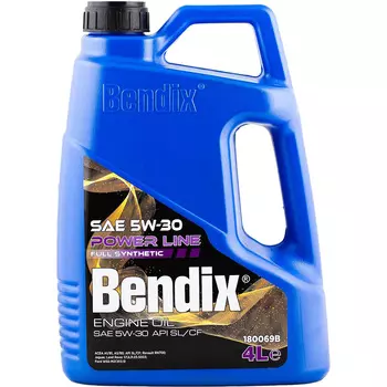Моторное масло Bendix POWER LINE 5W-30, 4 л