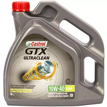Моторное масло Castrol GTX ULTRACLEAN 10W-40
