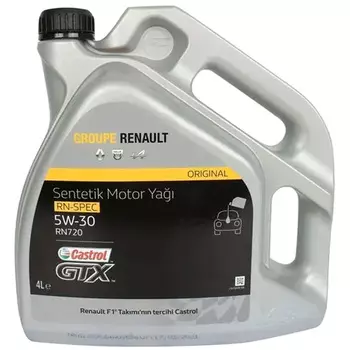 Моторное масло Castrol Renault GTX RN-SPEC RN720 5W-30