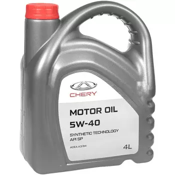 Моторное масло Chery Motor Oil 5W-40, 4 л