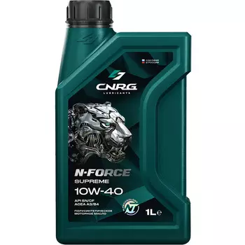 Моторное масло CNRG N-Force Supreme 10W-40, 1 л