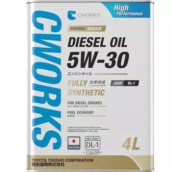 Моторное масло CWORKS Superia Oil 5W-30