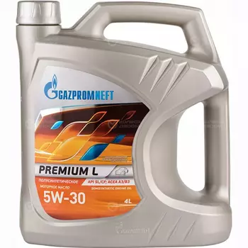 Моторное масло Газпромнефть Premium L 5W-30