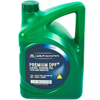 Моторное масло Hyundai-KIA Premium DPF+ 5W-30