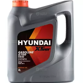 Моторное масло Hyundai Xteer Xteer Gasoline G700 5W-30