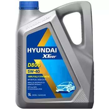 Моторное масло Hyundai Xteer D800 (Diesel Ultra) 5W-40