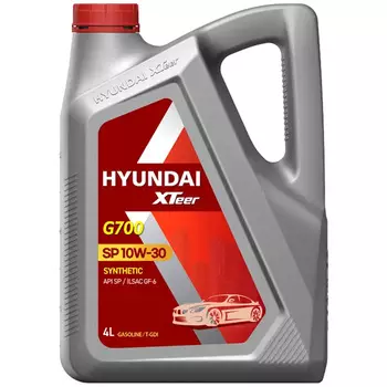 Моторное масло Hyundai Xteer G700 (Gasoline G700) 10W-30