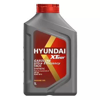 Моторное масло Hyundai Xteer Gasoline Ultra Efficiency 5W-20, 1 л