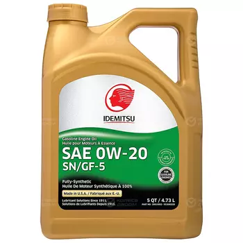 Моторное масло Idemitsu Fully- Synthetic 0W-20