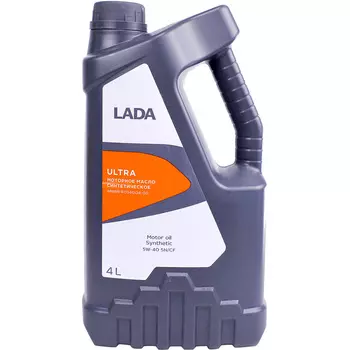 Моторное масло LADA Ultra 5W-40, 4 л