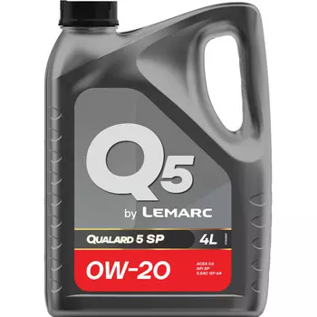 Моторное масло Lemarc Qualard 5 0W-20, 4 л