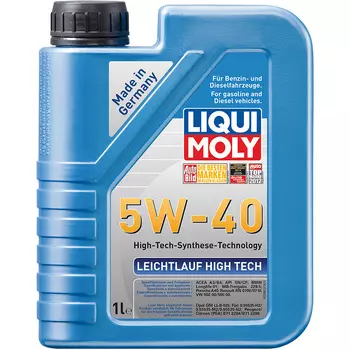 Моторное масло Liqui Moly Leichtlauf High Tech 5W-40