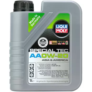 Моторное масло Liqui Moly Special Tec AA 0W-20