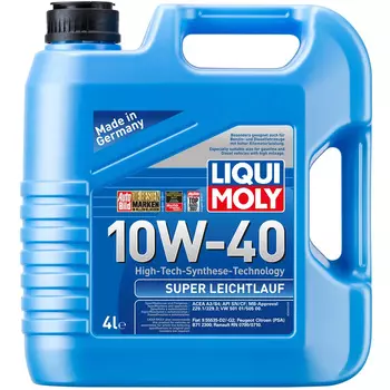 Моторное масло Liqui Moly Super Leichtlauf 10W-40