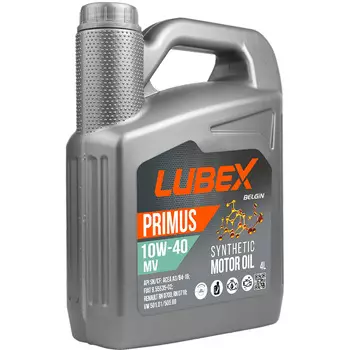 Моторное масло Lubex Primus 10W-40, 4 л