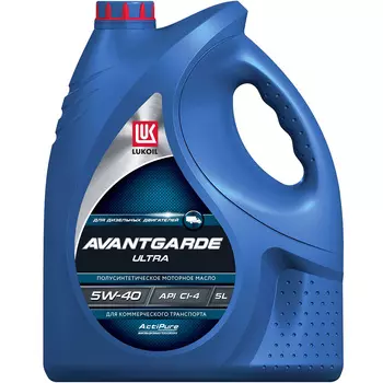 Моторное масло Lukoil Авангард Ультра 5W-40, 5 л