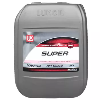 Моторное масло Lukoil Супер 10W-40, 20 л