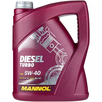 Моторное масло MANNOL Diesel Turbo 5W-40