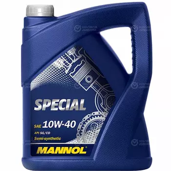 Моторное масло MANNOL Special 10W-40, 5 л