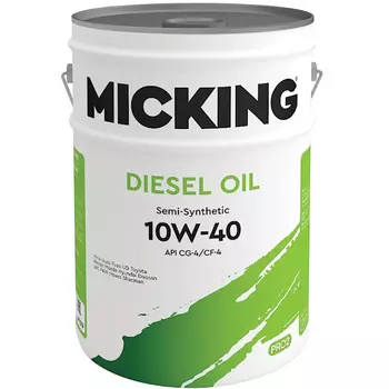 Моторное масло Micking Diesel Oil Pro2 10W-40, 20 л
